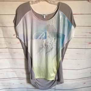 Express Grey Graphic Tee